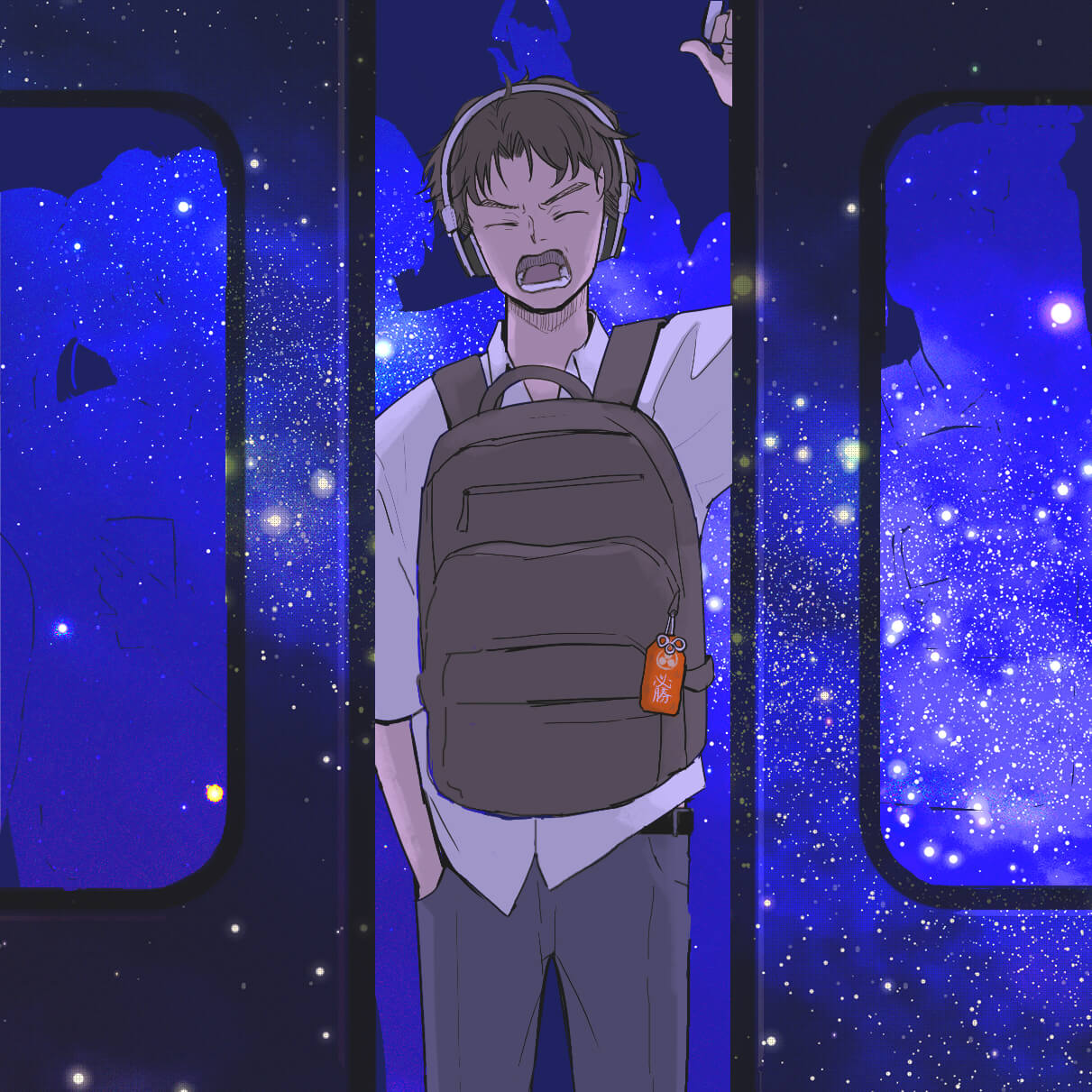 『朝の夢』　Photoshop