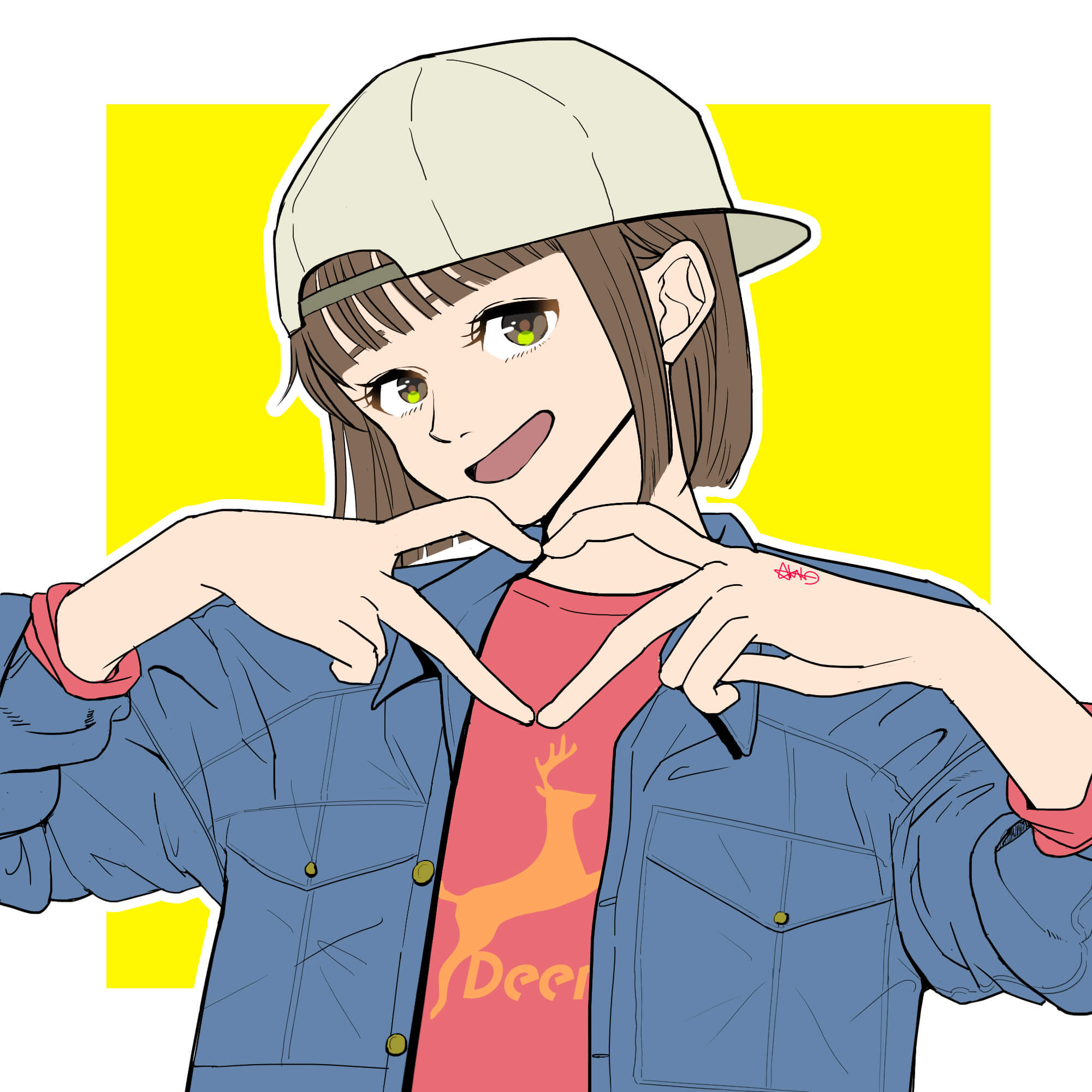 『ハート』　Photoshop