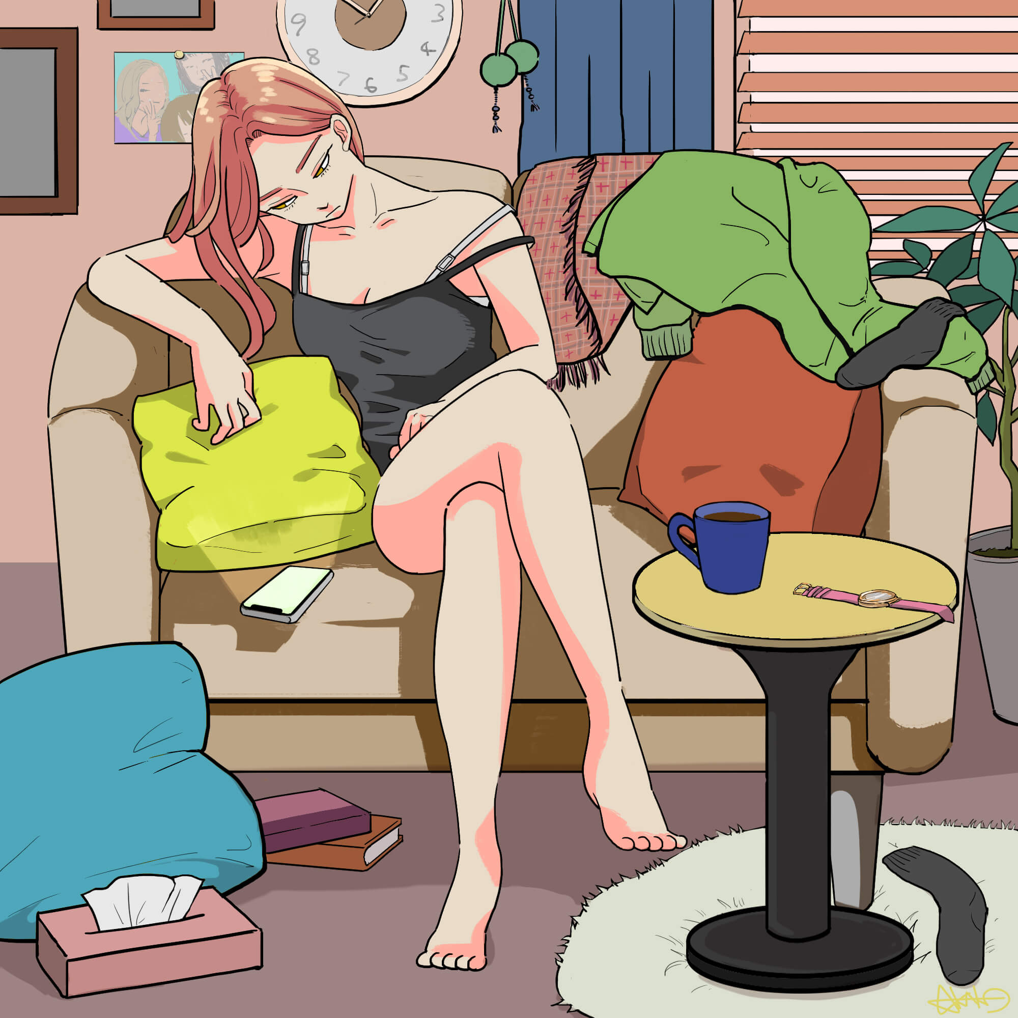 『部屋』　Photoshop